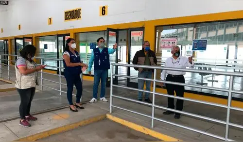 Terminal de transporte será empleado para estrategia vacunar car en Lambayeque. Foto: Geresa