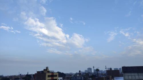 Cielo despejado tras tormenta de relámpagos. Foto: difusión