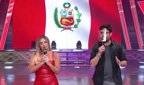 Tras expresar su opinión, el conductor del programa se mostró apenado. Foto: captura de América TV