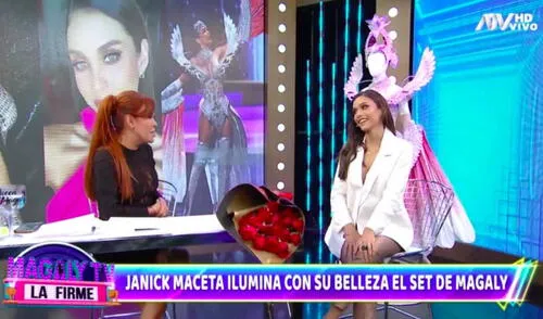 Janick Maceta comentó sobre sus próximos proyectos en el Perú. Foto: captura ATV Janick Maceta comentó sobre sus próximos proyectos en el Perú. Foto: captura ATV