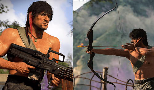 Rambo en Call of Duty: Black Ops Cold War. Foto: composición/difusión