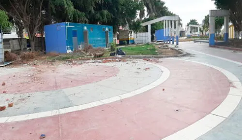 Hospital de La Solidaridad ocupó por más de 10 años el área de parque Paseo de los Héroes. Foto: La República