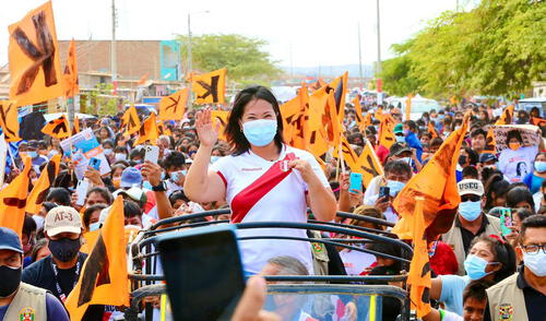 Keiko Fujimori arribará a la ciudad de Puno al promediar las 09 a. m. Foto: Fuerza Popular