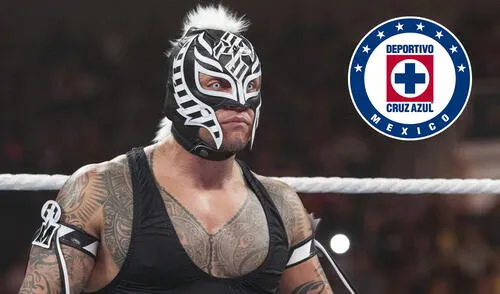 Rey Mysterio asegura que Cruz Azul ganará el Torneo Guard1anes Clausura 2021. Foto: WWE