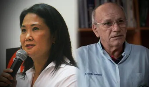 Keiko Fujimori se reunió con Manolo Fernández este jueves en Chincha. Foto: composición de Giselle Ramos/La República