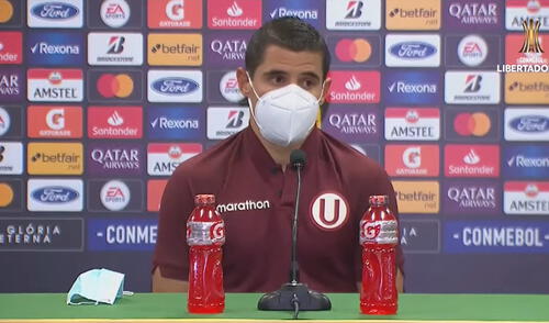 Aldo Corzo habló sobre la caída de Universitario contra Palmeiras en Brasil. Foto: captura de YouTube Aldo Corzo habló sobre la caída de Universitario contra Palmeiras en Brasil. Foto: captura de YouTube