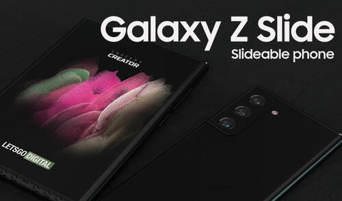 El Samsung Galaxy Z Slide sería el rival del OPPO X 2021. Foto: LetsGoDigital