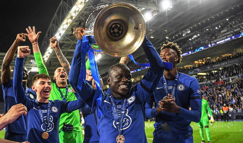 N'Golo Kanté ha ganado la Europa League y Champions League con el Chelsea. Foto: AFP N'Golo Kanté ha ganado la Europa League y Champions League con el Chelsea. Foto: AFP