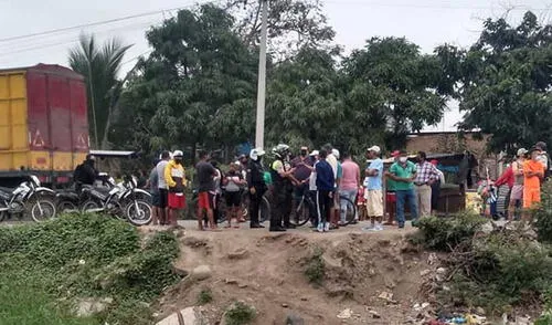 La víctima intentó cruzar la línea de frontera. Foto: difusión