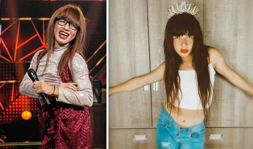 La Uchulú lamentó no haber podido superar a sus contrincantes en la puntuación general y alegó que se encontraba muy nerviosa antes del pisar el escenario de El artista del año. Foto: composición Instagram