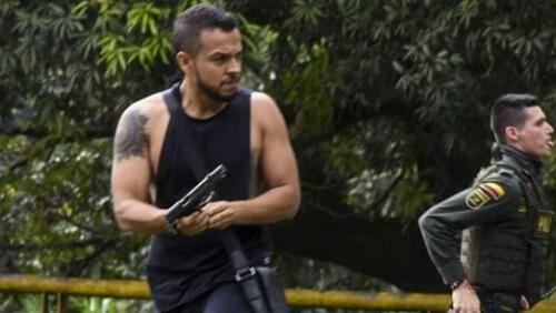 El sujeto se defendió alegando que es un ciudadano de bien que lucha contra el "vandalismo". Foto: El Heraldo