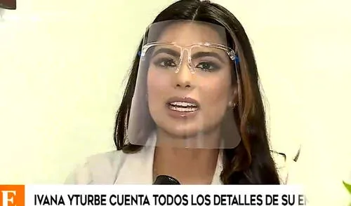 Ivana Yturbe reveló que tiene 11 semanas de gestación. Foto: captura América TV