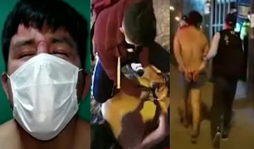 El sujeto tiene denuncias por diferentes delitos en Independencia. Foto: captura de Panamericana Televisión