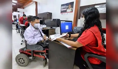 Peruanos con alguna discapacidad podrán acceder a una bolsa de empleo y cursos de capacitación. Foto: MTPE