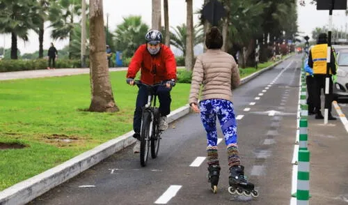 De acuerdo a la Municipalidad de Miraflores, la nueva infraestructura ha permitido que el flujo de ciclistas en el distrito se incremente en un 400%. Foto: Municipalidad de Miraflores De acuerdo a la Municipalidad de Miraflores, la nueva infraestructura ha permitido que el flujo de ciclistas en el distrito se incremente en un 400%. Foto: Municipalidad de Miraflores