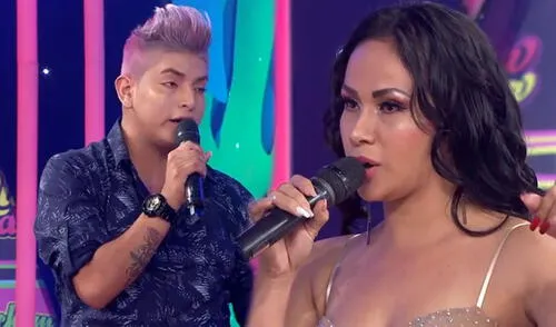 Los artistas podrán aclarar el problema que los ha rivalizado. Foto: captura América TV