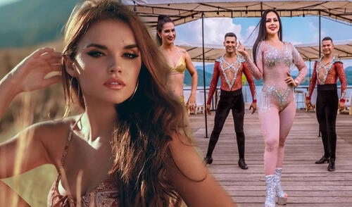 La conocida cantante española destacó el trabajo de la agrupación peruana. Foto: composición Melody/Facebook, Explosión de Iquitos/Facebook La conocida cantante española destacó el trabajo de la agrupación peruana. Foto: composición Melody/Facebook, Explosión de Iquitos/Facebook