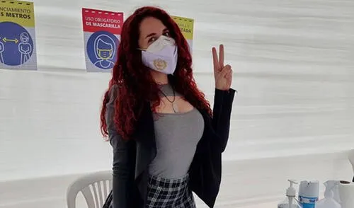 La conductora de televisión compartió con sus seguidores cómo fue su día en estas elecciones 2021. Foto: Instagram / Antonella Aservi