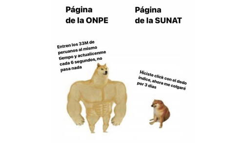 Los internautas elaboraron jocosos memes para amenizar la espera de los resultados oficiales de la ONPE. Foto: Captura