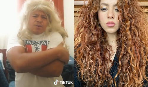 Barney, Celia Cruz y muchas otras personalidades y personajes de televisión son imitados por Juan Carlos Domínguez. Foto: captura de TikTok