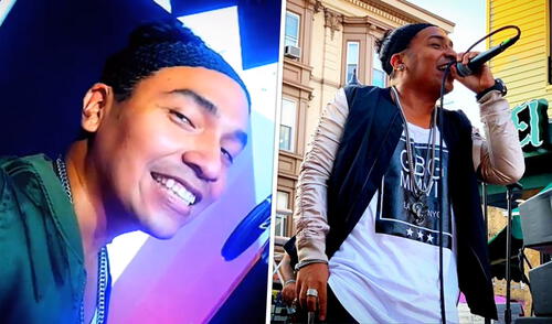 Query George, cantante peruano descubierto por Sergio George. Foto: Query George/ Instagram