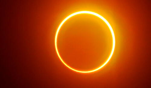 El eclipse solar de junio 2021 podrá verse en las latitudes más altas del planeta. Foto: AFP