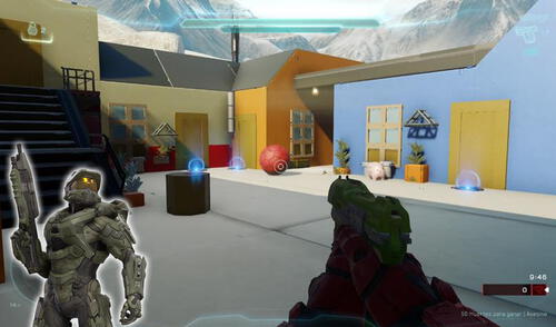 El mapa está dando que hablar entre los fans de Halo en redes sociales. Foto: RK Gaelix