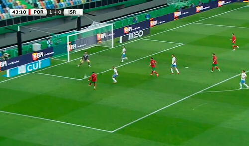 Cristiano Ronaldo alcanzó los 104 goles con Portugal. Foto: captura ESPN