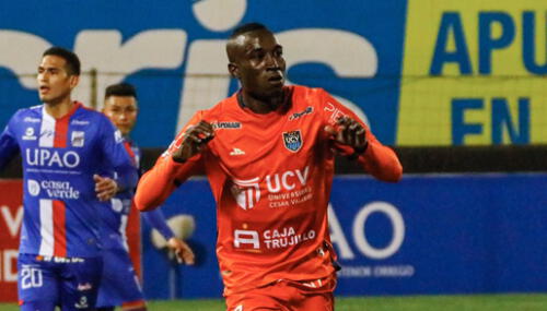 Yorlays Mena puso el primer tanto en el César Vallejo vs. Unión Huaral. Foto: UCV
