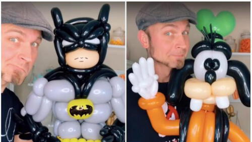 El alemán se dedica a crear personajes de cine, series, videojuegos, dibujos animados e incluso famosos. Foto: captura de TikTok