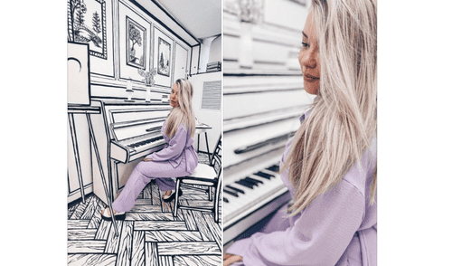 El diseño de BW Kafe fue motivo de diversos artículos en medios especializados. Foto: captura de Instagram