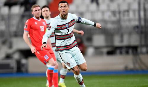 Cristiano Ronaldo puede convertirse en el máximo goleador en fases finales de la Eurocopa. Foto: AFP