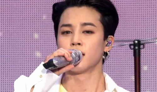 Park Jimin en captura del Muster Sowoozoo 2021. Foto: Big Hit Music
