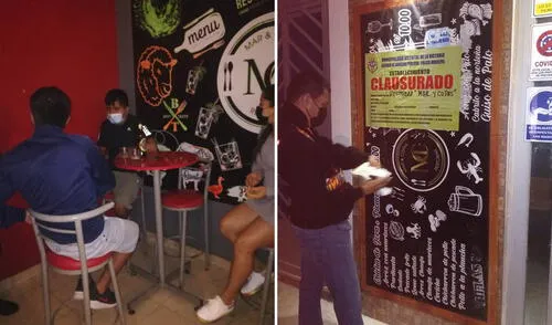 En el local se halló a peruanos y extranjeros. Foto: composición La República.