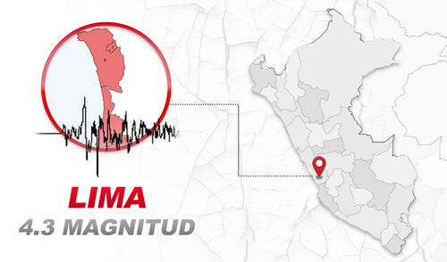 Temblor se registró a las 06.01 de la mañana. Foto: composición LR