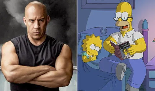 Un especial de Rápidos y furiosos y Los Simpson por el Día del padre. Foto: Star Channel/Universal