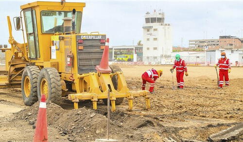 Proyectos incluyen mejoras en el transporte aéreo con obras en el aeropuerto de Chiclayo. Foto: MTC.