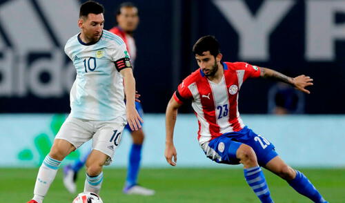 Argentina se enfrenta con Paraguay desde las 9.00 p. m. (hora argentina). Foto: EFE