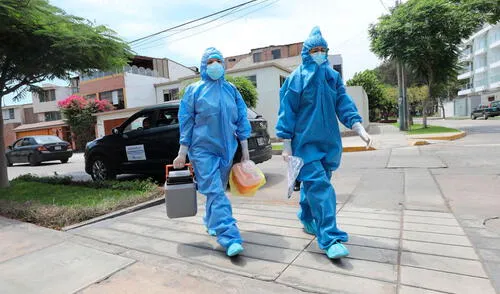 El Vacuna móvil está conformado por 50 brigadas. Foto: EsSalud El Vacuna móvil está conformado por 50 brigadas. Foto: EsSalud