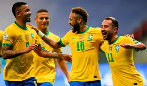 Brasil quiere acabar invicto la fase de grupo de la Copa América 2021. Foto: EFE Brasil quiere acabar invicto la fase de grupo de la Copa América 2021. Foto: EFE