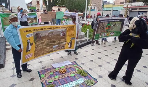 Protesta se realizó en la plazuela Elías Aguirre de Chiclayo. Foto: La República
