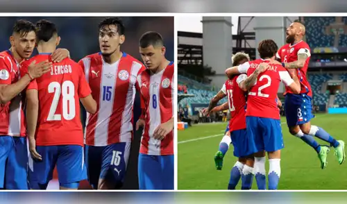 El encuentro entre Chile y Paraguay se jugará este domingo 10 de octubre. Foto: composición EFE