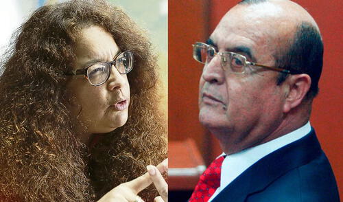 Silvana Vargas y Vladimiro Montesinos. Foto: composición/GLR Silvana Vargas y Vladimiro Montesinos. Foto: composición/GLR