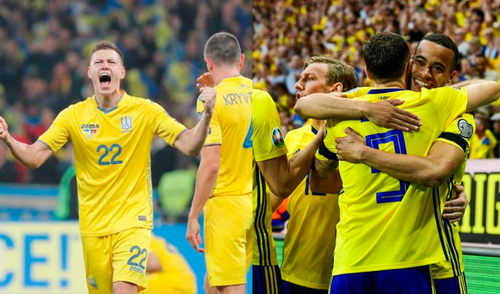 Ucrania y Suecia medirán fuerza en la cancha del estadio Hampden Park de Escocia desde las 2.00 p. m. (hora peruana). Foto: EFE