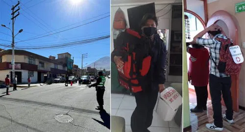 Los vecinos participaron activamente del simulacro programado para este martes. Foto: Municipalidad de Alto Selva Alegre