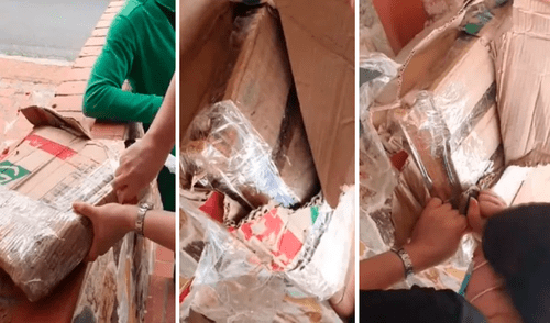 La mujer no podía creer que había sido víctima de una estafa. Foto: captura de Facebook La mujer no podía creer que había sido víctima de una estafa. Foto: captura de Facebook