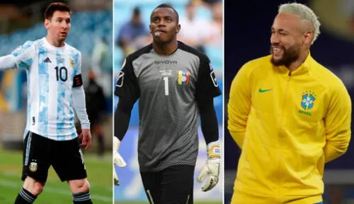 Lionel Messi, Faríñez y Neymar son las grandes figuras. Foto: EFE Lionel Messi, Faríñez y Neymar son las grandes figuras. Foto: EFE