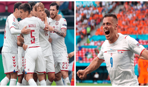 La fase eliminatoria de la Eurocopa ya está aquí, conoce los detalles del enfrentamiento entre Dinamarca vs. Republica Checa. Foto: composición EFE La fase eliminatoria de la Eurocopa ya está aquí, conoce los detalles del enfrentamiento entre Dinamarca vs. Republica Checa. Foto: composición EFE