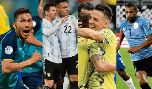 Argentina, Ecuador, Colombia, y Uruguay definirán a los próximos semifinalistas de la Copa América. Foto: Difusión Argentina, Ecuador, Colombia, y Uruguay definirán a los próximos semifinalistas de la Copa América. Foto: Difusión