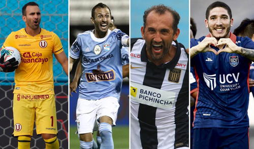 La Fase 1 de la Liga 1 Betsson lo ganó Sporting Cristal. Foto: composición Liga 1